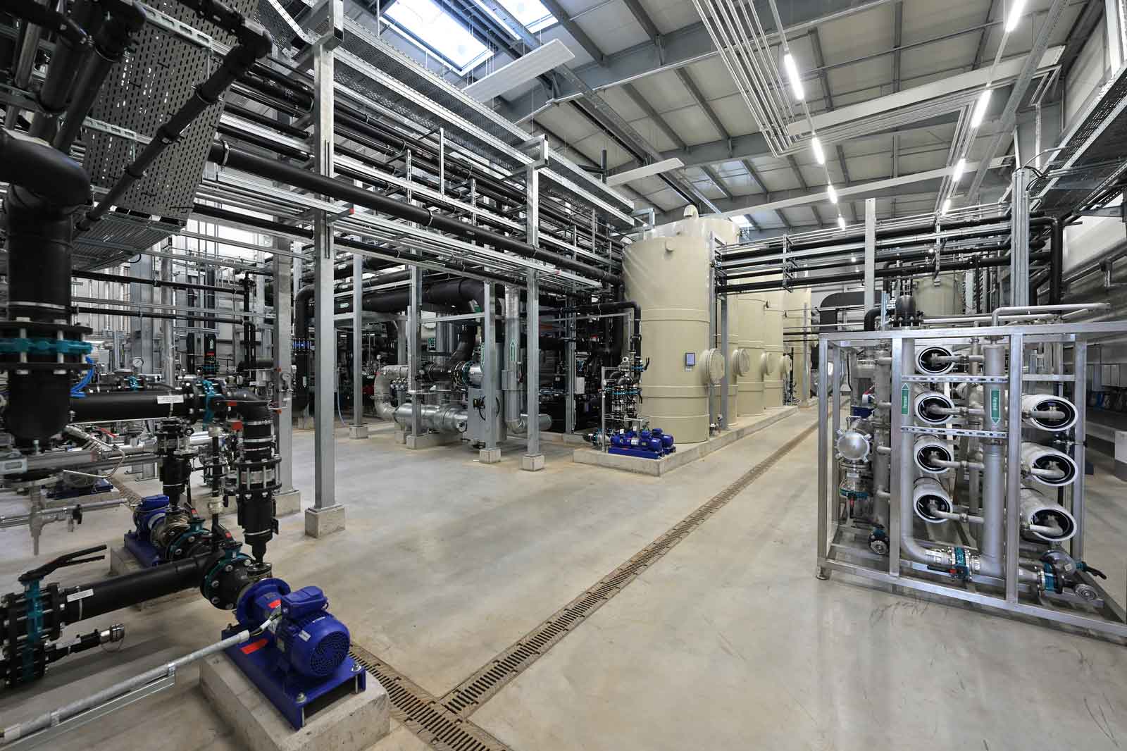 Wasseraufbereitungsanlage im Müllheizkraftwerk Essen-Karnap | RWE